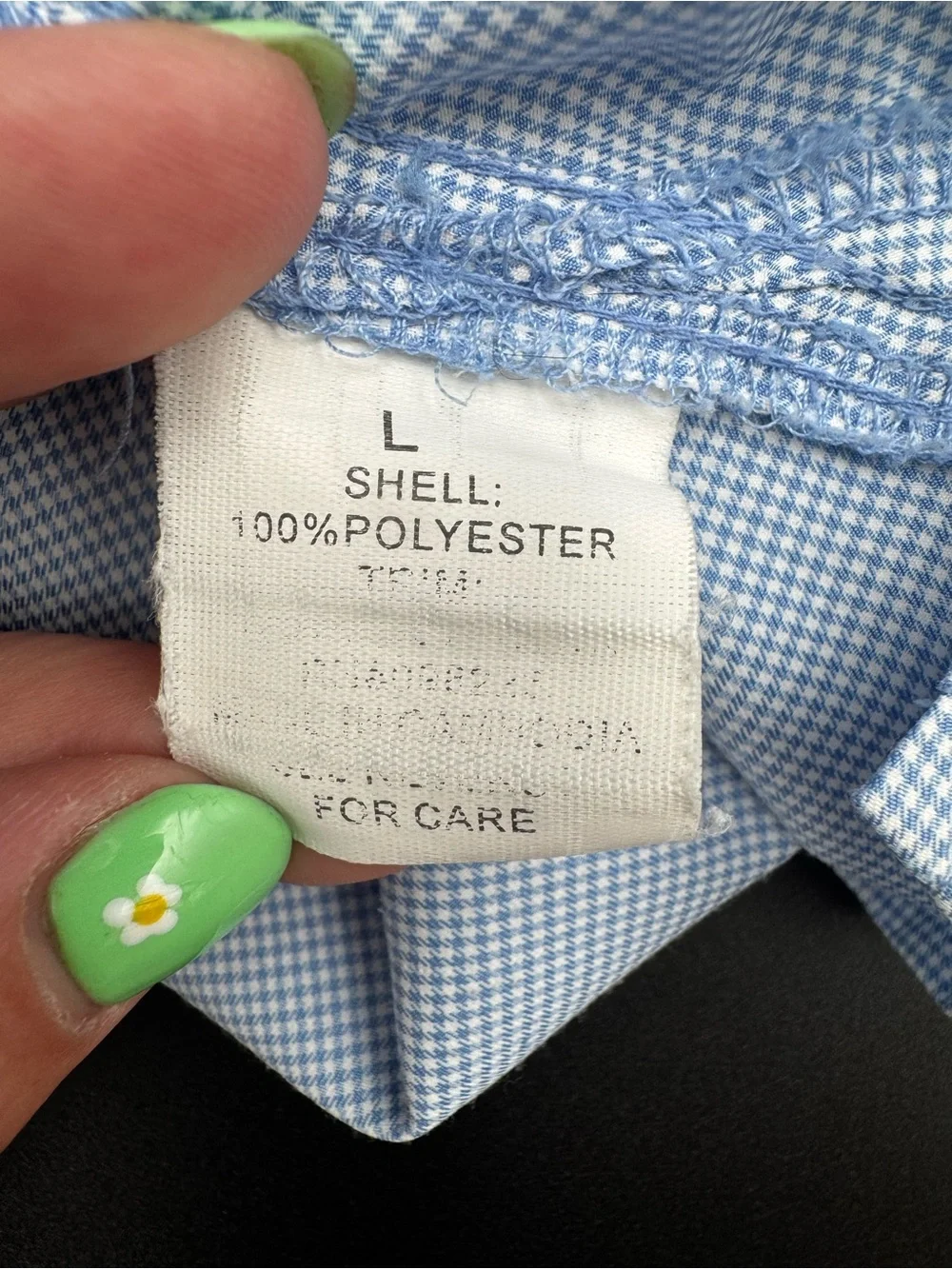 Magellan Outdoors Light Blue Button-Down Casual Shirt